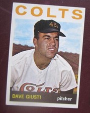 1964 Topps Dave Giusti (Houston Colt .45s) #354 EX