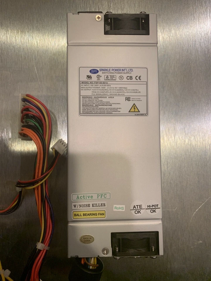 Sparkle Power FSP150-601U 150W 4.2A Switching Power Supply SPI Datacasting - Image 1 of 4