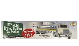 1997 Osterman | Mobil Toy Tanker Limited Edition | 1:43 Working Tail Lights 18” - Picture 1 of 4