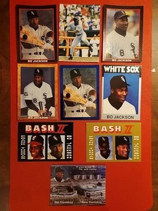 Bo Jackson HOF NICE 9 CARD ODDBALL RARE LOT Chicago White Sox - Picture 1 of 3