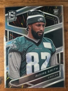 2024 Panini Spectra - Rookies Ainias Smith #177 Prizm /75 (RC) - Bild 1 von 2