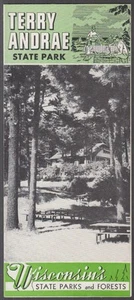 Carpeta de visitantes Terry Andrae State Park Wisconsin años 40 - Imagen 1 de 1