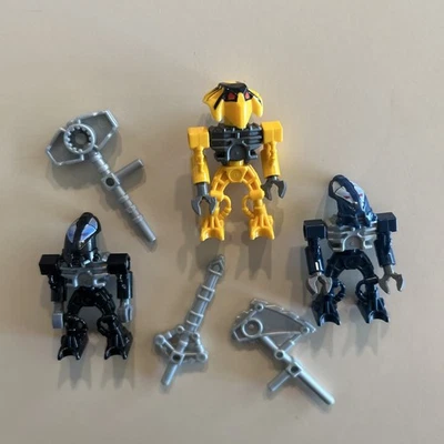 LEGO Bionicle Minifigura Lote C - Toa Mahri Hewkii / Nuparu / Hahli Foto 1 de 2