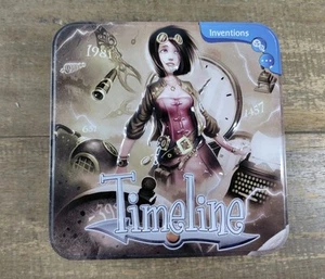 Timeline Inventions Karten Brettspiel - 100% vollständig in Blechdose - Bild 1 von 8
