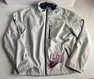 NWT Helly Hansen Crew Midlayer Jacket Polartec Gray 2XL Men CNN Southwire Racing - Picture 1 of 12