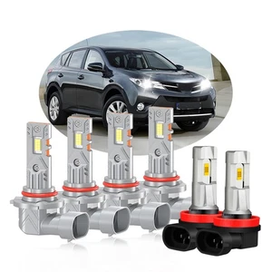 9005 9005 H11 For Toyota Avalon 2013-2015 LED Headlight Bulbs High Low Fog Light - Picture 1 of 34