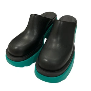 BOTTEGA VENETA Sandals Women's Size 39 Black Leather - Picture 1 of 9