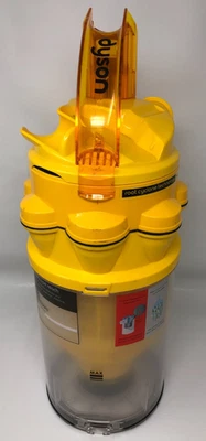 Conjunto de cubo ciclónico Dyson Vacuum DC14 tecnología ciclónica raíz amarilla todos los pisos Foto 1 de 4