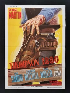 THOMPSON 1880 Plakat Poster George Martin Guido Zurli Western 156 - Bild 1 von 1