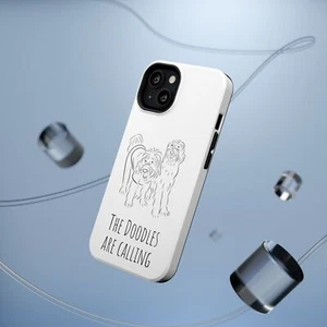 "The Dooodle are calling" Labradoodle Impact-Resistant Cases - Picture 1 of 165
