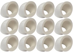 12 PACK OF QUAIL & CHICK PORT FEEDER NO WASTE FEED SAVER DIY CHICKEN COTURNIX US - Picture 1 of 4