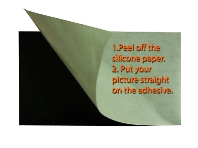 25+4 flexible magnet sheet self adhesive, with  silicone paper  10X15 cm  4X6" - Image 1 of 4