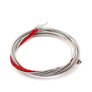 Stainless Steel 4 String Bass Strings with Small Ball Ends for Bass Guitar Parts - Picture 1 of 7