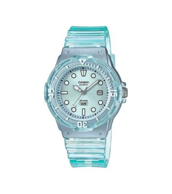 Casio Collection Kinder Armbanduhr Neo-Display türkis Datum LRW-200HS-2EVEF - Bild 1 von 2