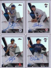 2018 Topps Finest Refractor Auto #GC Garrett Cooper - New York Yankees