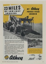 1946 Athey Products Co. Ad: Force Feed Loader - Moore Bros. East St. Louis, IL