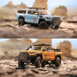 GCD 1:64 Tacoma N300 Offroad Gulf / Camel Diecast Model Car - Picture 1 of 12