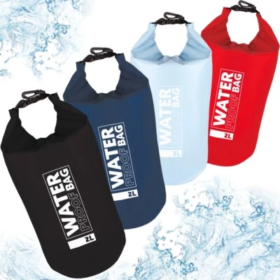 Dry Bag 2L Seesack klein Packsack Trockentasche wasserdicht Tasche Smart Handy - Bild 1 von 4