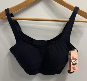 Shapermint Essentials Wireless Shaping Bra With Extender Women’s M Black - Picture 1 of 11