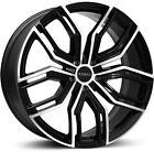 Alloy Wheels 22" Romac Catalina Black Polished Face For Audi SQ5 [FY] 18-22