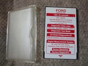 Ford Version Red Scanner Card 007-00506 1984-1995 Vehicles Tool - Picture 1 of 1