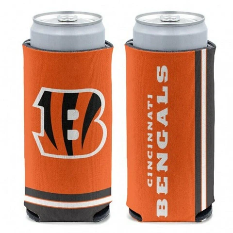 Cincinnati Bengals NFL Slim Can Cooler Cover