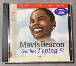 Mavis Beacon Teaches Typing Version 5 Software CD-ROM Macintosh / PowerMac RARE - Picture 1 of 10