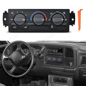 For 1999-2002 Chevrolet Silverado Sierra SLT A/C Heater Climate Control 15054697 - Picture 1 of 11