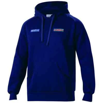 SPARCO Hoodie Big Stripes in Martini Racing Design Pullover Motorsport Rennsport
