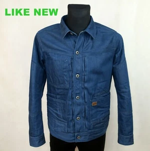 Chaqueta de hombre G-STAR AZUL HADAS SASTRE JKT talla L AJUSTE DELGADO - Imagen 1 de 10