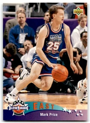 1992-93 UPPER DECK MARK PRICE CLEVELAND CAVALIERS #431 - Image 1 of 2