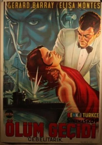 James Bond Like Turkish Movie Poster With Gerard Barray - Picture 1 of 1