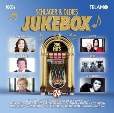 Schlager & Oldies JUKEBOX ~ 10 CDs - Bild 1 von 3