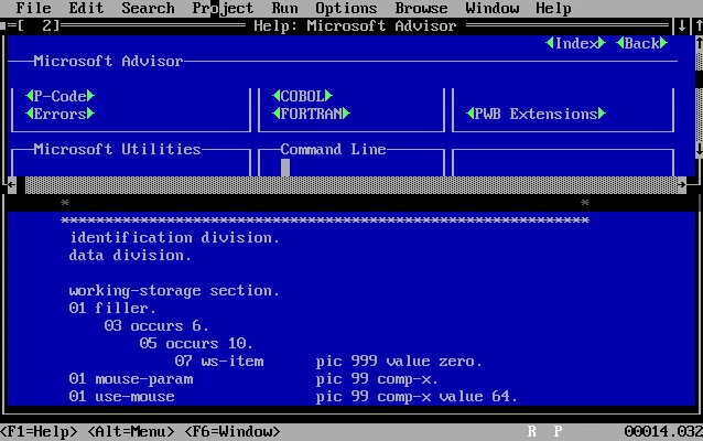 Rare Microsoft COBOL Version 5.0 (6 floppy disks recovered from originals) - Immagine 1 di 1