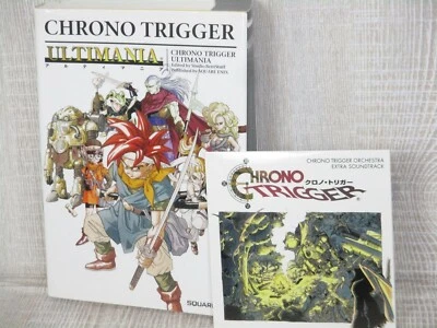 CHRONO TRIGGER Ultimania Guide Book w/Soundtrack CD Nintendo DS Japan Ltd - Image 1 of 4