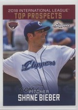 2018 Choice International League Top Prospects Shane Bieber #06 Rookie RC