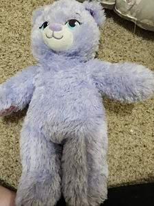 Build A Bear Frozen II Anna Plush Bear Purple Stuffed Animal - Picture 1 of 5