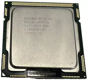 Intel Core i5 650 Dual-Core CPU (4M Cache 3.20GHz 1st Generation) - Picture 1 of 2