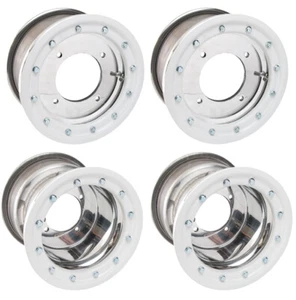 Raptor 700 660 Front Rear Wheels Beadlock 10x5 10x8 Alba PW 41 - Bild 1 von 4