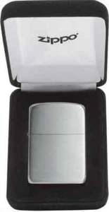 Zippo Silver Sterling Satinato Replica 1941 - Accendino Argento Originale - Foto 1 di 5