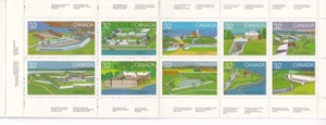 Canadá 1983 BK86 "Canadian Forts" 10 Diff 32c Estampillas Folleto MNH - Imagen 1 de 2