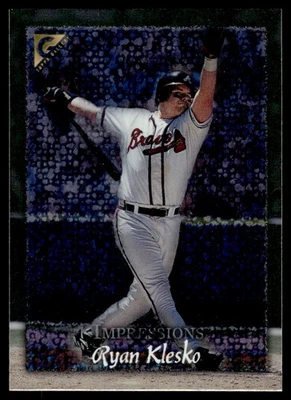 1998 Topps Gallery Impressions Ryan Klesko Atlanta Braves #137 - Image 1 of 2