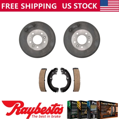 Kit trasero tambores de freno y zapatas de freno para Mazda MPV 2002 - Raybestos Foto 1 de 4
