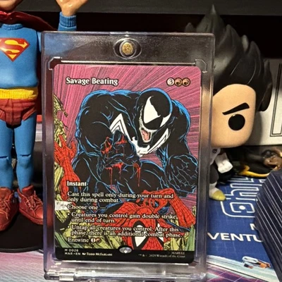Savage Beating - MTG - Marvel Spider-Man MYTHIC #0026 (NM, NONFOIL) - Image 1 of 2