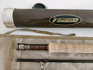 Sage Trout LL, 9ft, 6wt (690-4) fly rod with rod bag and metal tube - Picture 1 of 6