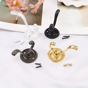 vintage retro clothing hook hat coat clothes towel organizerwall door hangerA A - Bild 1 von 13