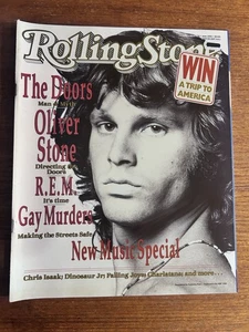 Rolling Stone magazine 458 June 1991 The Doors REM  - Picture 1 of 3