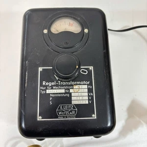 Vintage Leitz Wetzlar Regel Transformator Lichttrafo UNGETESTET - Bild 1 von 11