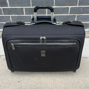 Travelpro Platinum Elite Carry-On Rolling Garment Bag Black Clean - Picture 1 of 18