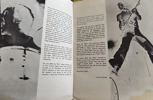 The Who 1971 Concert Program * "he Who's Next Tour * US Tour Original & Complete - Picture 1 of 5